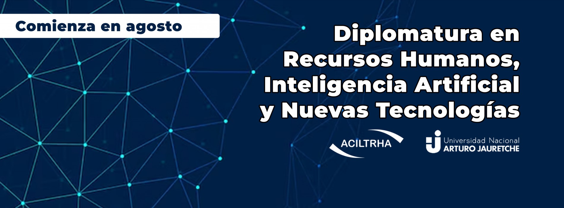 Diplomatura en Recursos humanos, inteligencia artificial y nuevas tecnologías
